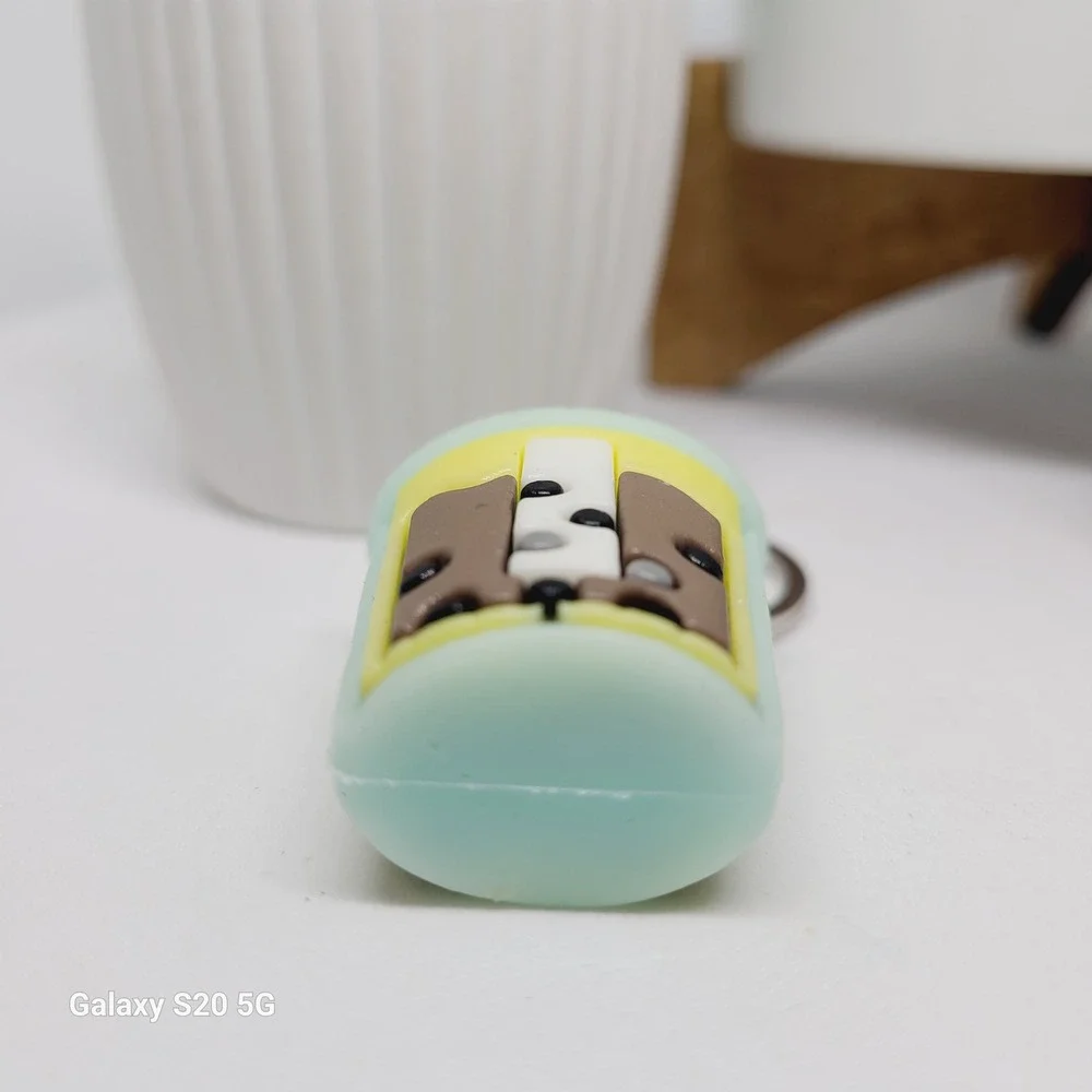 Boba Tea Keychain Cute Drink Keyring Charm Bubble Tea‎ Gift NWOT